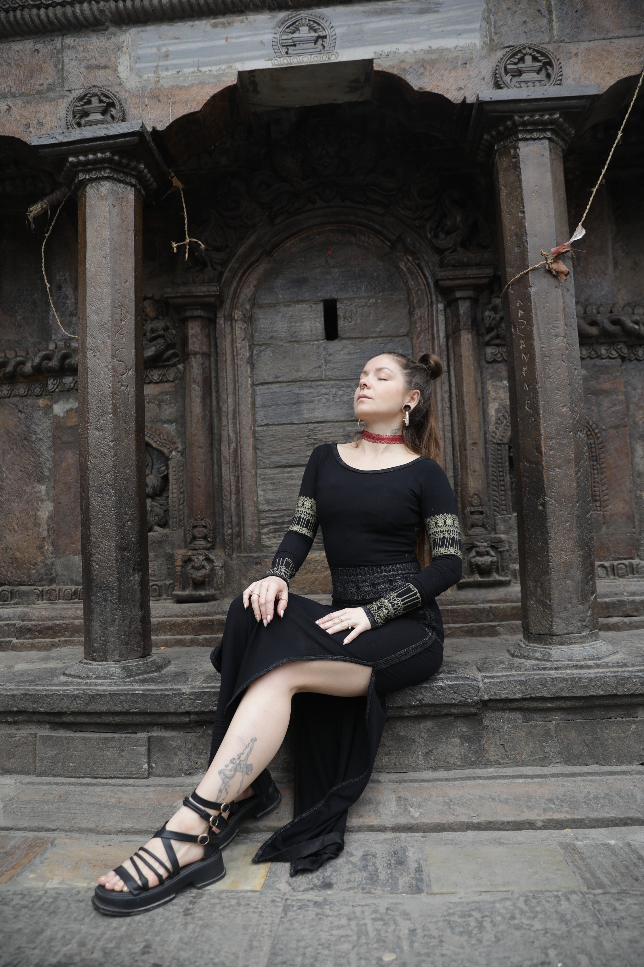 Ayla Skirt Black