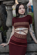 Ayla Skirt Burgunty Pre Order