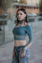 Dareena Top Blue