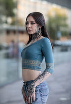 Dareena Top Blue