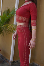 Dareena Top Red