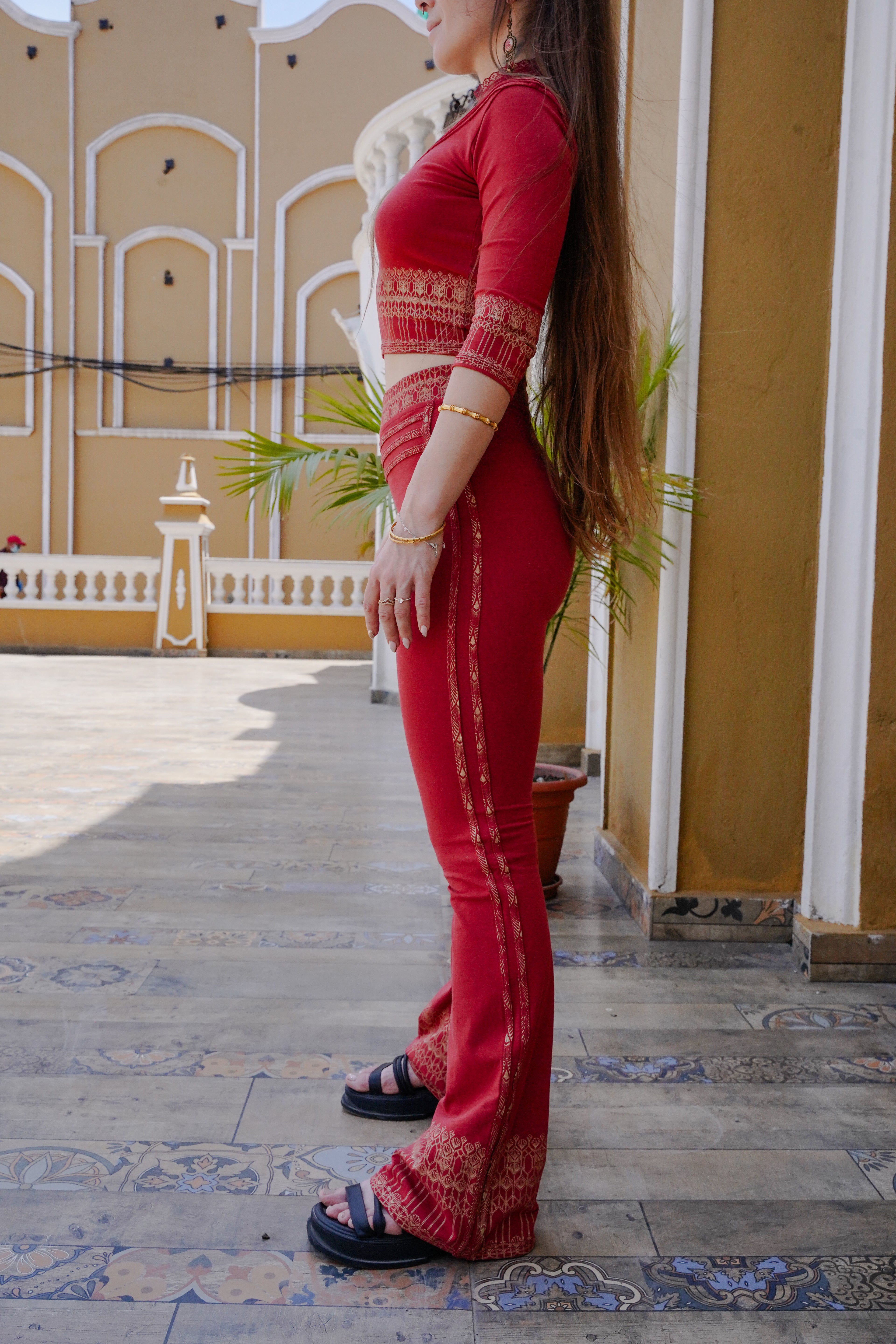 Dareena Pants Red