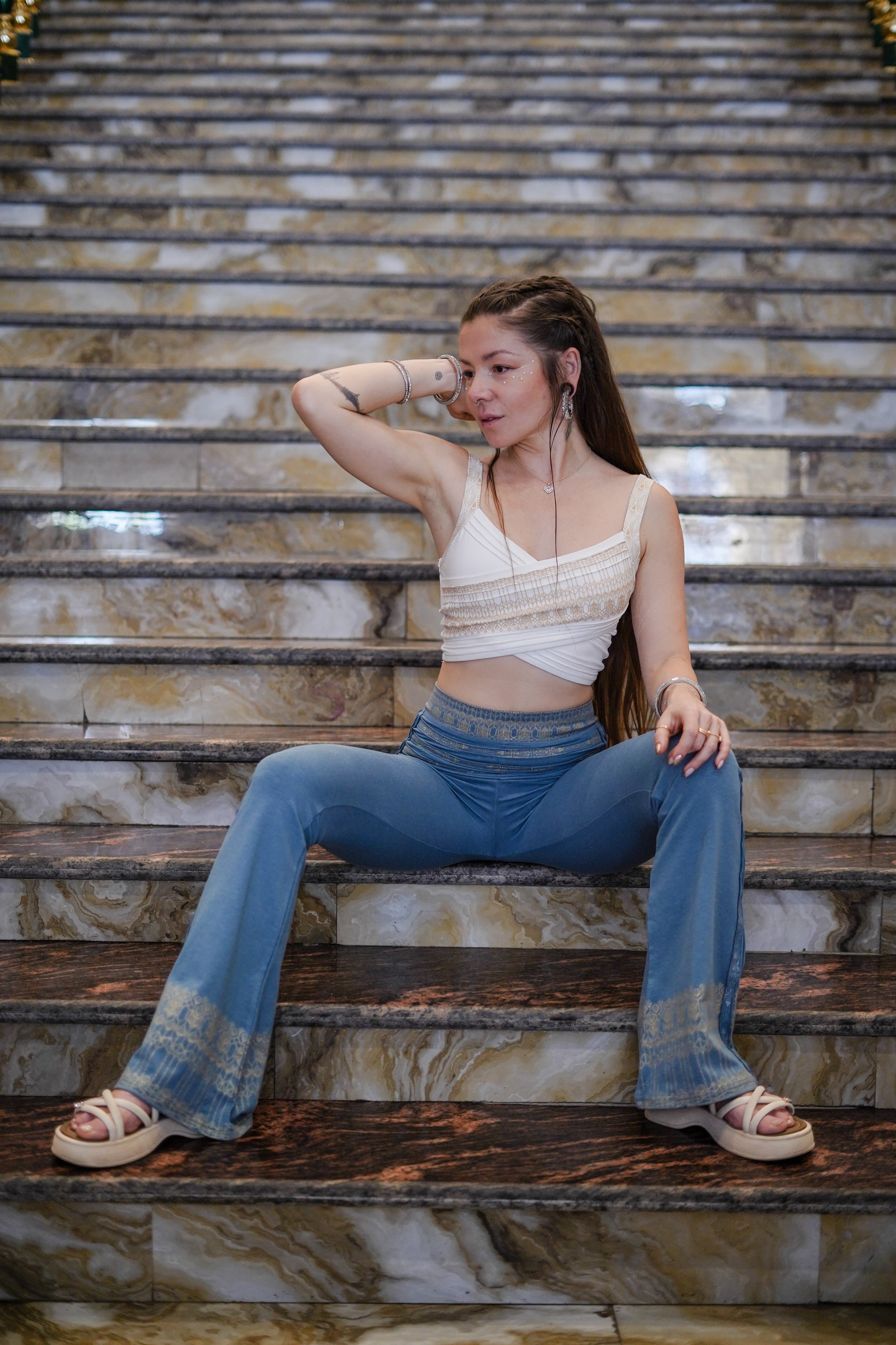 Dareena Pants Blue