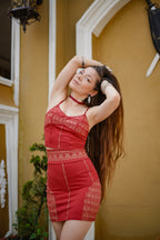 Neemea Top Red