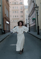 Liana dress Cream