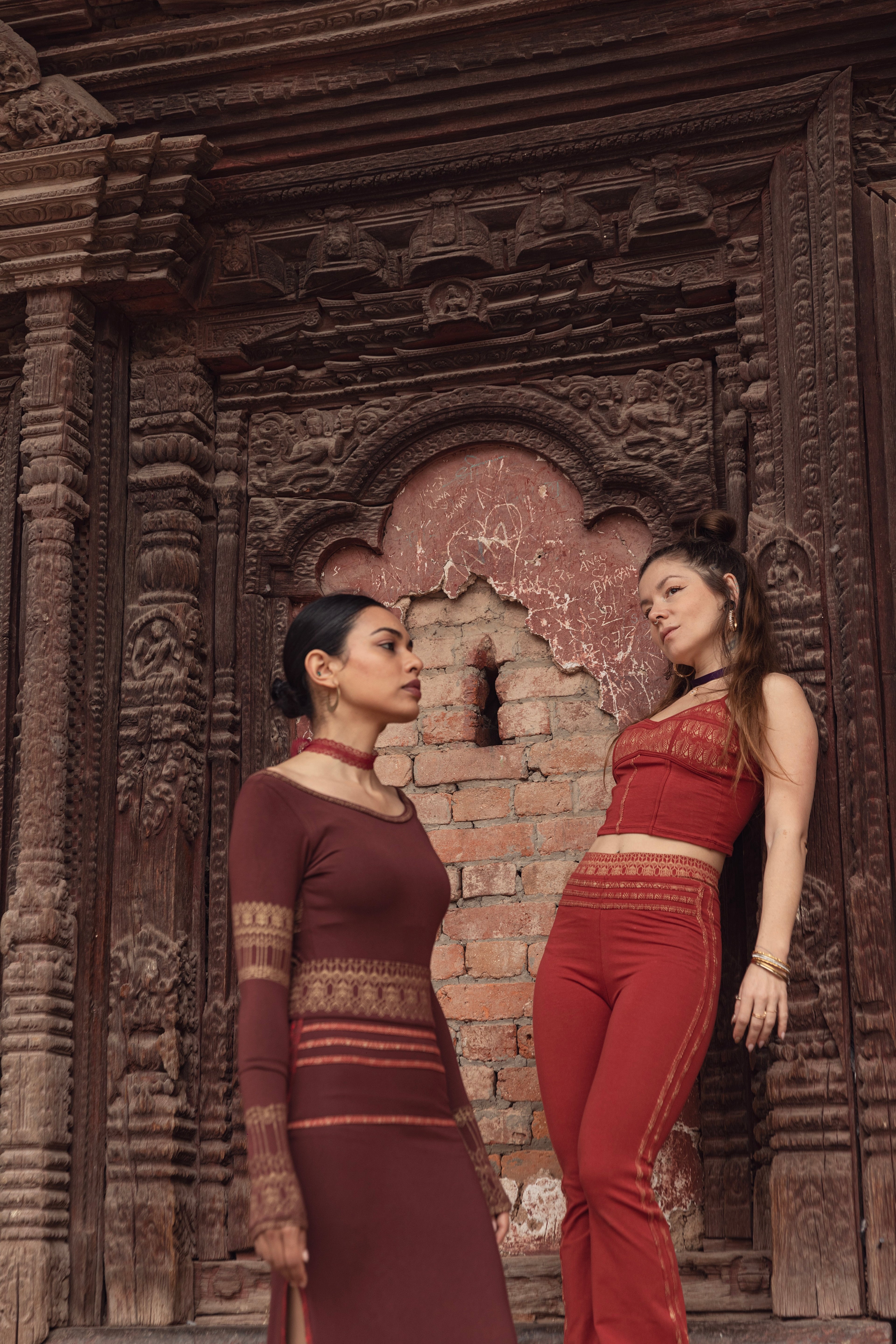 Dareena Bodysuit  Burgundy